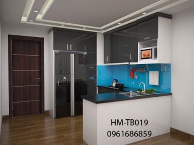 Mẫu Tủ Bếp HM-1167