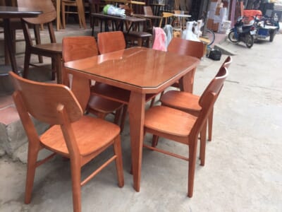 Mẫu Bàn Ghế Ăn HM-1086