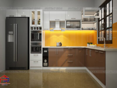 Mẫu Tủ Bếp HM-1184