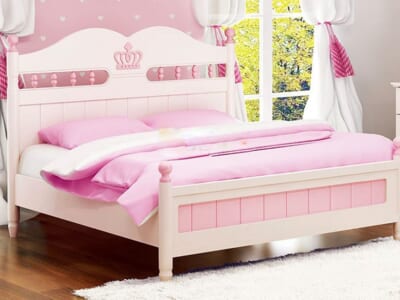 Mẫu Giường Bé Gái HM-1040