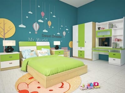 Giường Tủ Trẻ Em HM-1037