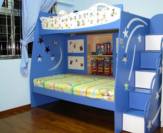 Mẫu Giường Bé Trai HM-1043