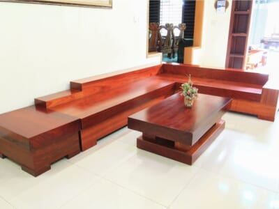 Mẫu Sofa Gỗ Hiện Đại HM-1025