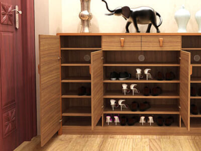 Mẫu Tủ Giầy HM-1035
